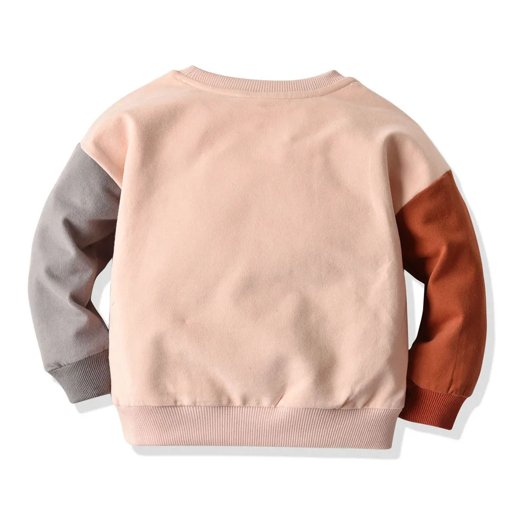 Sweatshirts To School Fashion Boys Girls Long Sleeve Cartoon Print Warm Coat Autumn Cotton Children Tops Outwear Y819 |
