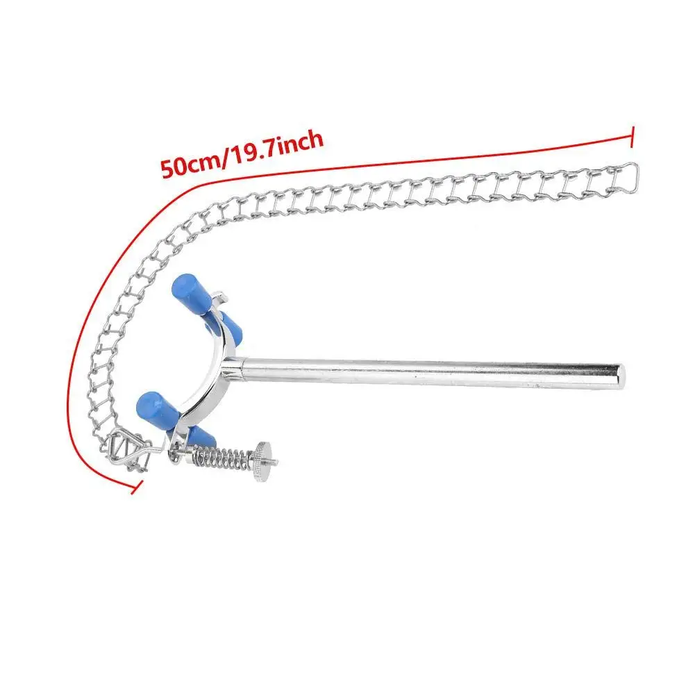 

Lab Beaker Chain Clamp Clip Beaker Container Fixator Chemical Laboratory Equipment FKU66