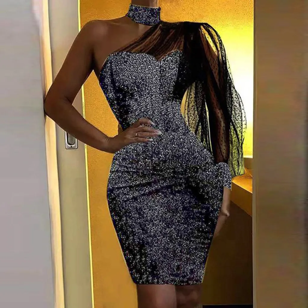Облегающее Бандажное платье для женщин Vestidos с длинным рукавом 2019 летнее