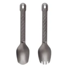 Титановая Ложка Spork для кемпинга, ужина, столовые приборы, столовые приборы для улицы, Спортивная посуда для дома, кемпинга, пешего туризма, альпинизма, пикника
