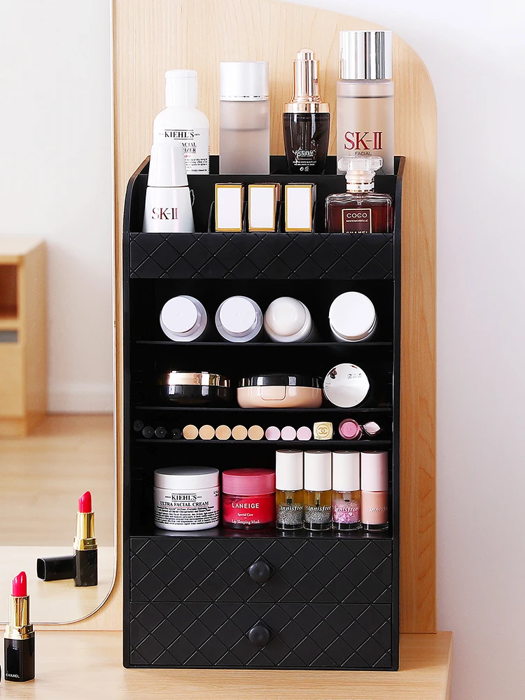 Ящик для косметики органайзер макияжа контейнер ювелирных изделий ящик хранения