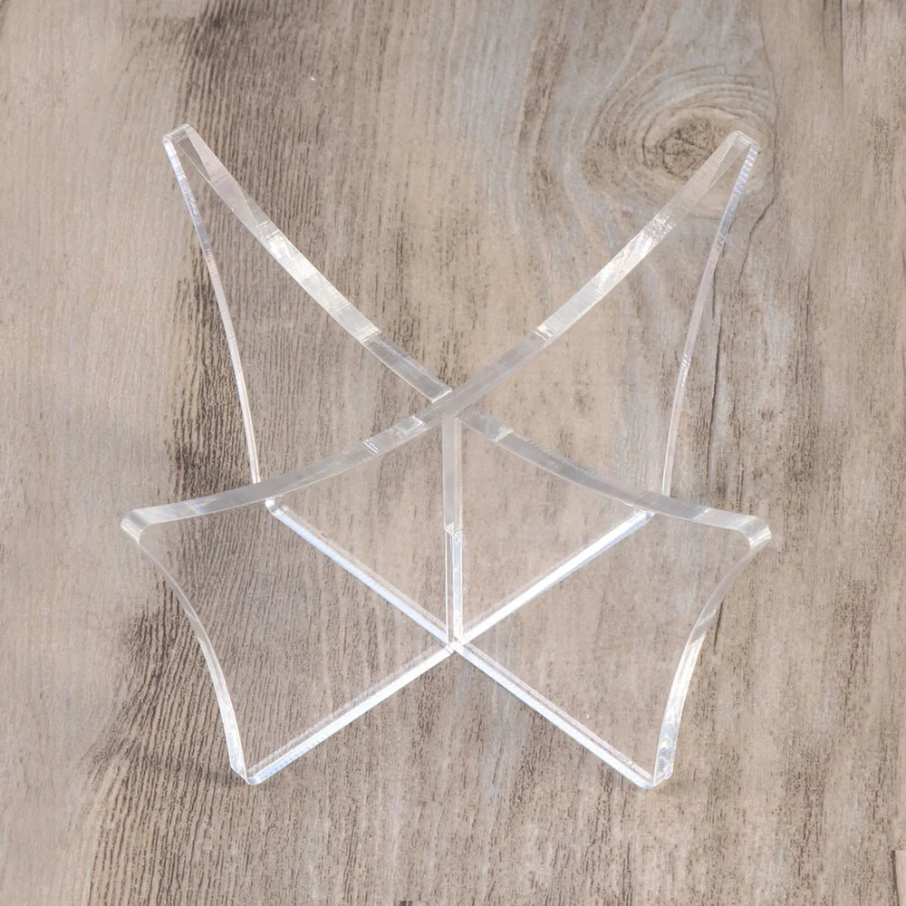 

Transparent Acrylic Stand Display Holder Rack Support Base for Soccer Volleyball Basketball Football Rugby Ball(Transparent