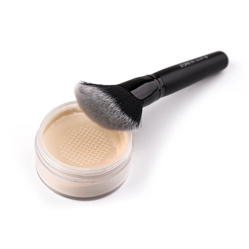Профессиональный макияж нейлон Большой Вентилятор Румяна лицо пудра основа для