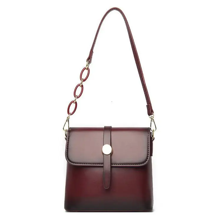 

PU Leather Chain Women Business Shoulder Bags Simple Small Square Bag Women's Luxury Designer Handbags For Women Office Bags