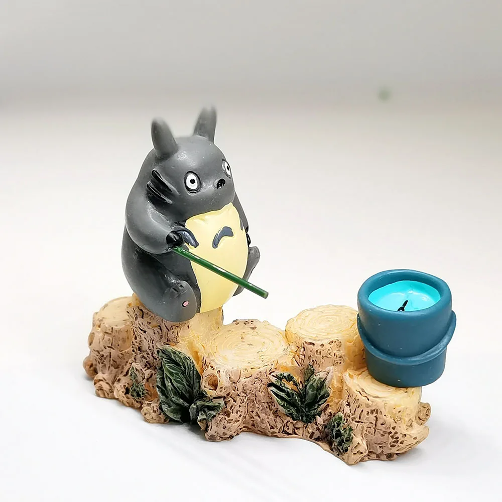 Аниме Мой сосед Тоторо Мононоке Фигурки игрушки Сказочный Сад миниатюра фигурки