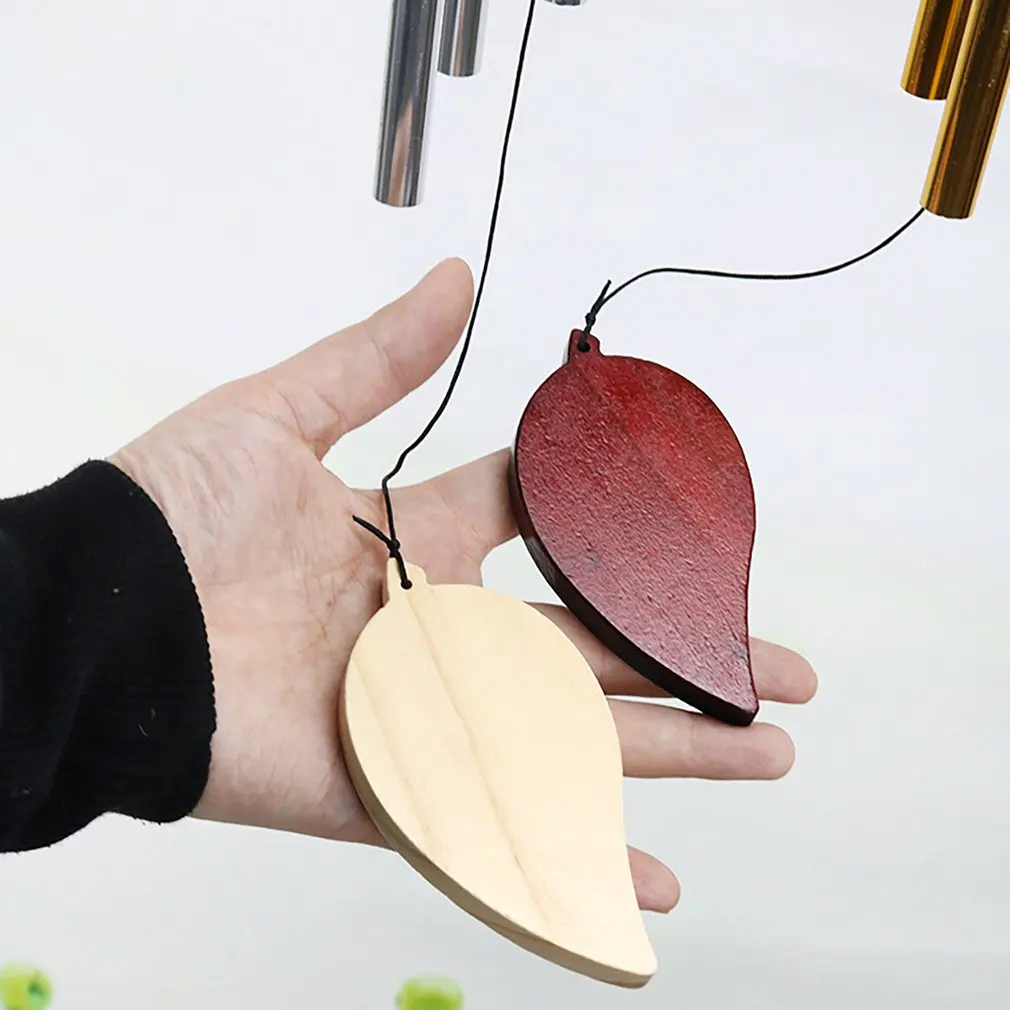 Ветронепроницаемые колокольчики уличный Элегантный Деревянный колокольчик с 6