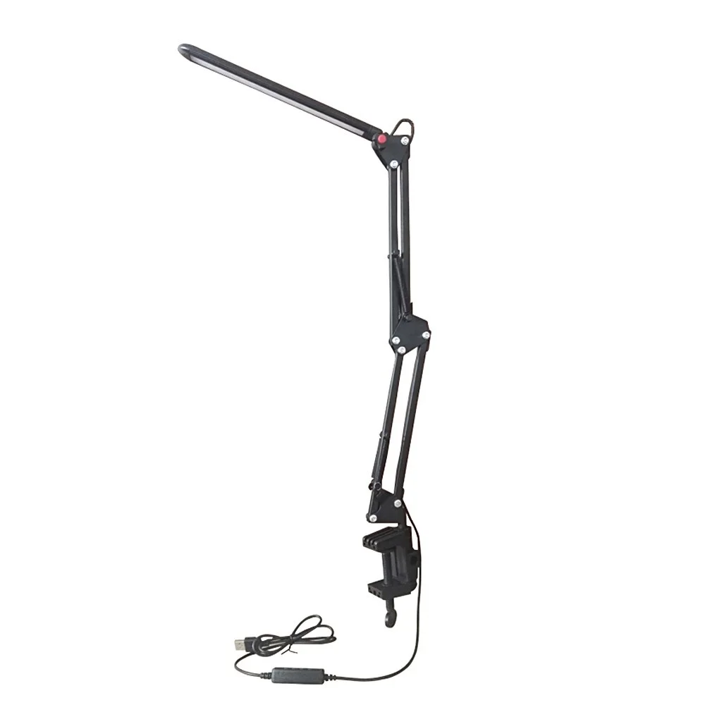 

6W Flexible Dimmable USB LED Desk Table Lamp Three Color Modes Reading Light DC5V