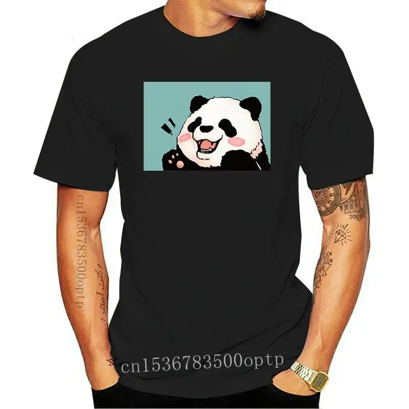 

New Lovely Cartoon Panda T-shirt Women Tumblr Gothic Vintage Aesthetic Punk Kawaii Short Sleeve Cotton Plus Size Top Tees Clothe