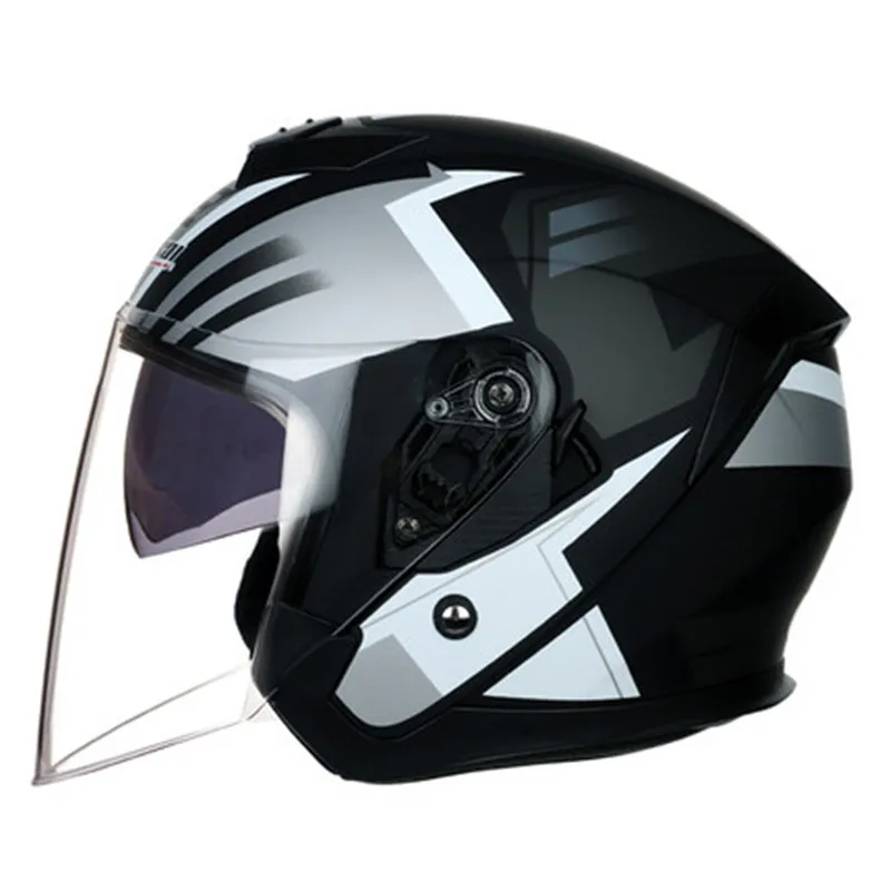 

2019 new JIEKAI 522 motorcycle helmet anti-fog 3/4 helmet half helmet racing helmet Capacete ,Moto Helmet casque motocross