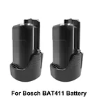 Специальная литий-ионная аккумуляторная батарея BAT411 3000 мА  ч, 10,8-12 В для BOSCH BAT412A BAT413A D-70745GOP 2607336013 PS20-2 PS40