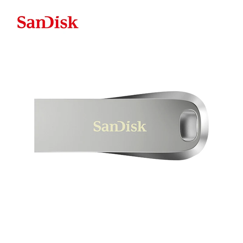 Стильный металлический USB флеш накопитель SanDisk CZ74 резервная копия защита паролем