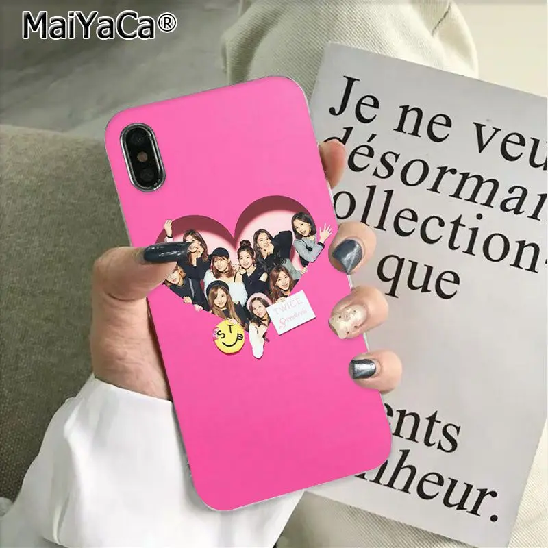 MaiYaCa Twice Mina Momo Kpop Новое поступление Модный чехол для телефона для iphone 11 pro 8 7 66S Plus X 5S SE XS XR XS MAX