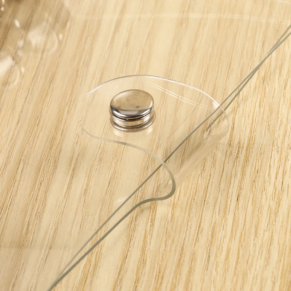 

Clear PVC A4/A5/A6/A7 Notebook Cover Loose Leaf Ring Binder File Folder Planner Receive Bag Card Storage School Office Supplies