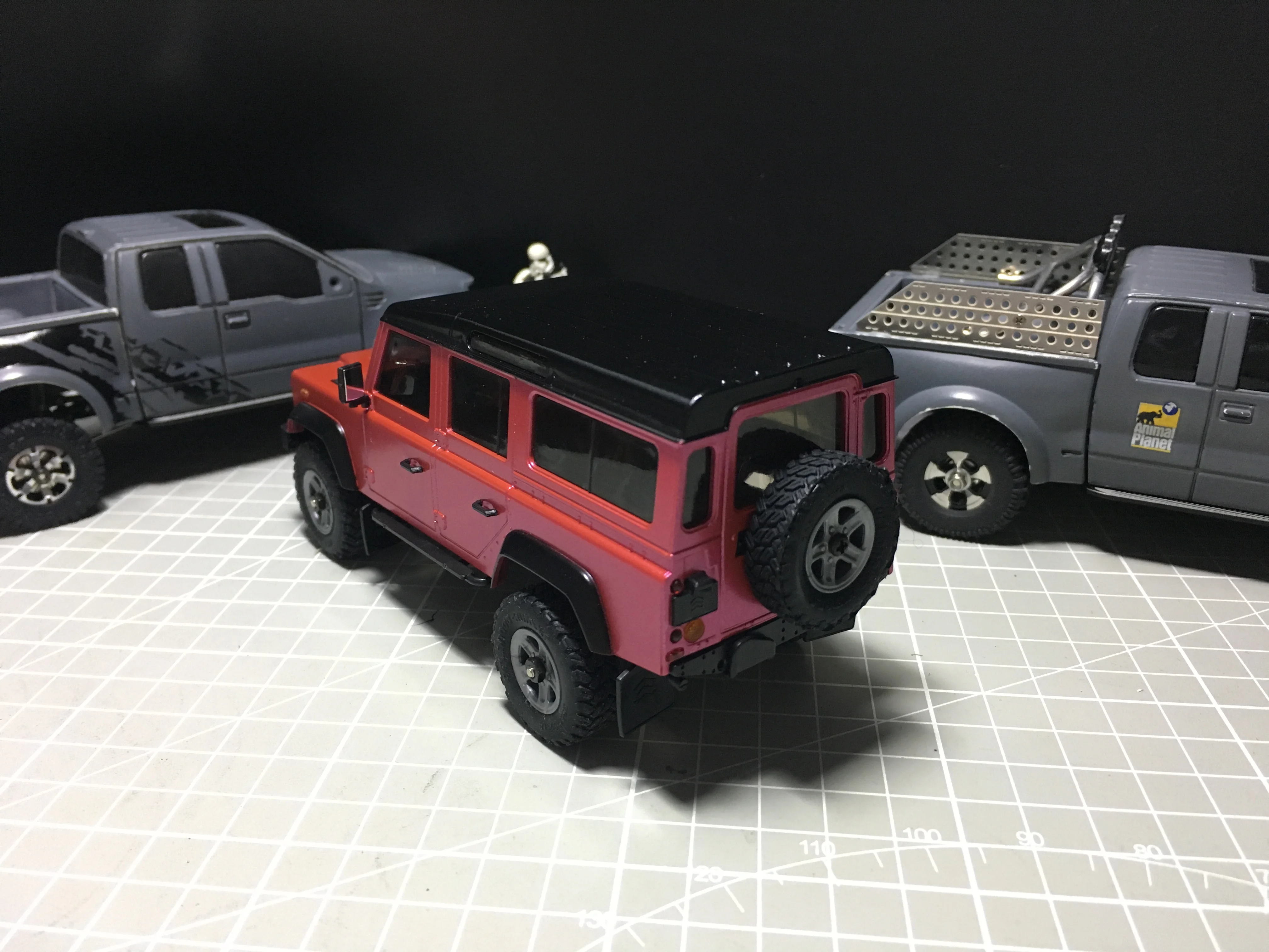 Orlandoo Hunter радиоуправляемая гусеничная модель Oh32A03 для Land Rover Defender 1:32 Мини-комплект