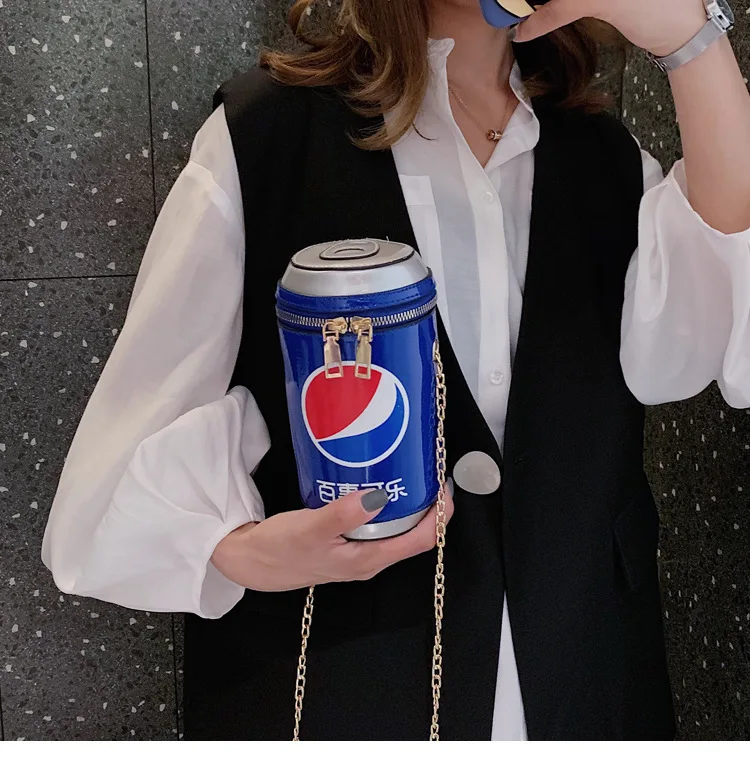 Сумки через плечо 2019 женский пакет Cola цепочка для мобильного телефона Наклонная