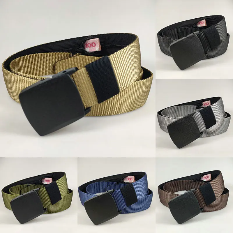 1 шт. дорожные поясные сумки с защитой от кражи модные однотонные портмоне ремни