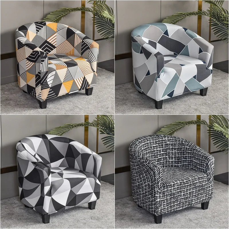 

Geometric Sofa Cover Stretch Armchair Covers Couch Slipcovers for Living Room Elastic Armchair Covers Furniture Protector Cover