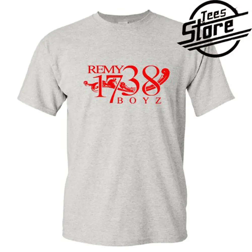 

Новый 1738 Remy Boyz Фетти Wap логотип Для Мужчин's футболка серая Размеры S-3XL-100 % хлопок