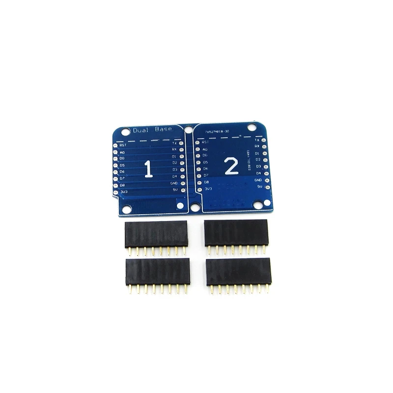 Для Wemos D1 двойная розетка двойное основание щит Мини NodeMCU ESP8266 разработка Базовая
