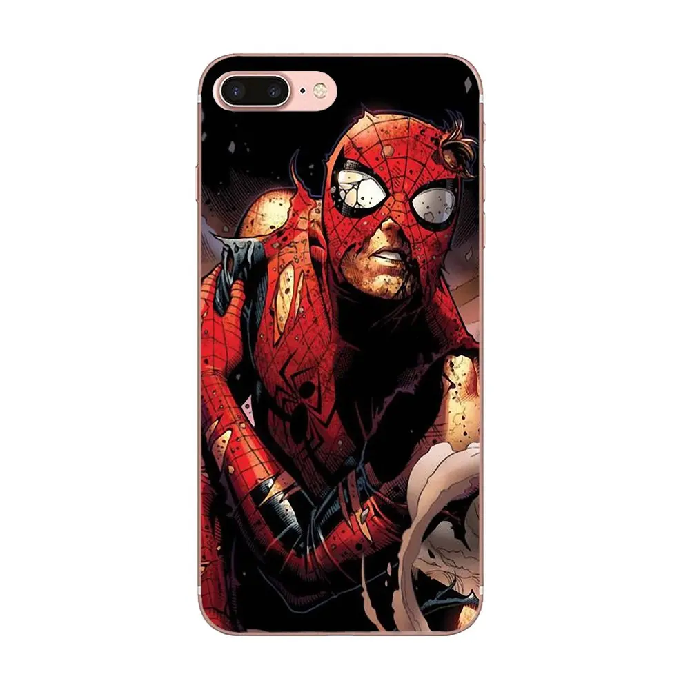 Armor Mask The Avengers Spider Man For Huawei Nova 2 V20 Y3II Y5 Y5II Y6 Y6II Y7 Y9 G8 G9 GR3 GR5 GX8 Prime 2018 2019 Soft Cover | Мобильные