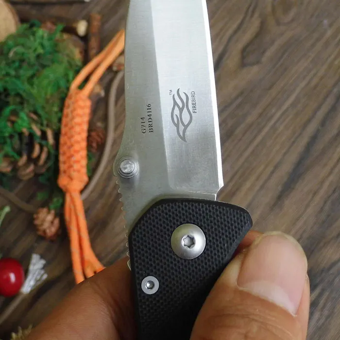 Складной нож Ganzo F714 G714 BRD4116 G10 с ручкой походный инструмент для выживания