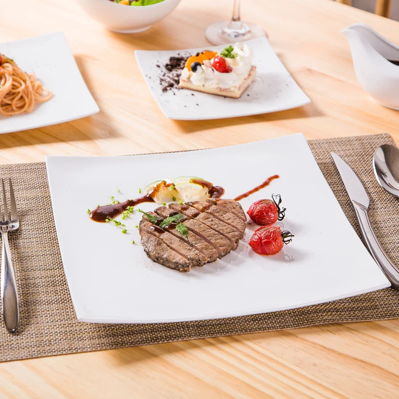 Европейская керамическая креативная Западная обеденная тарелка посуда для