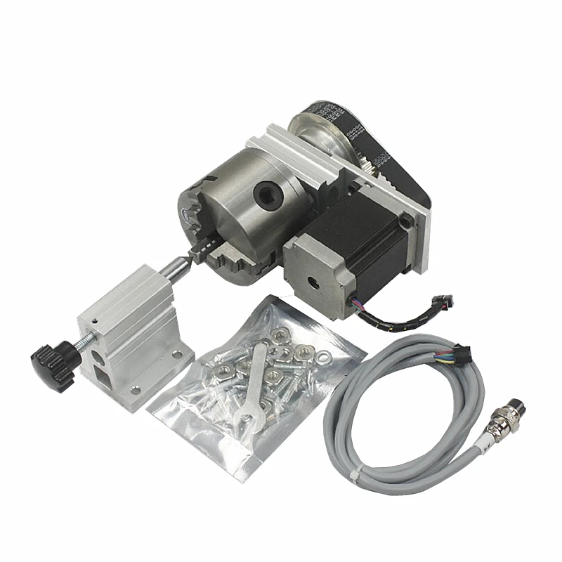 YOOCNC 4030Z 6040Z Гравировальный фрезерный станок 4-осевой USB-порт 800 Вт 1500 2200 кВт