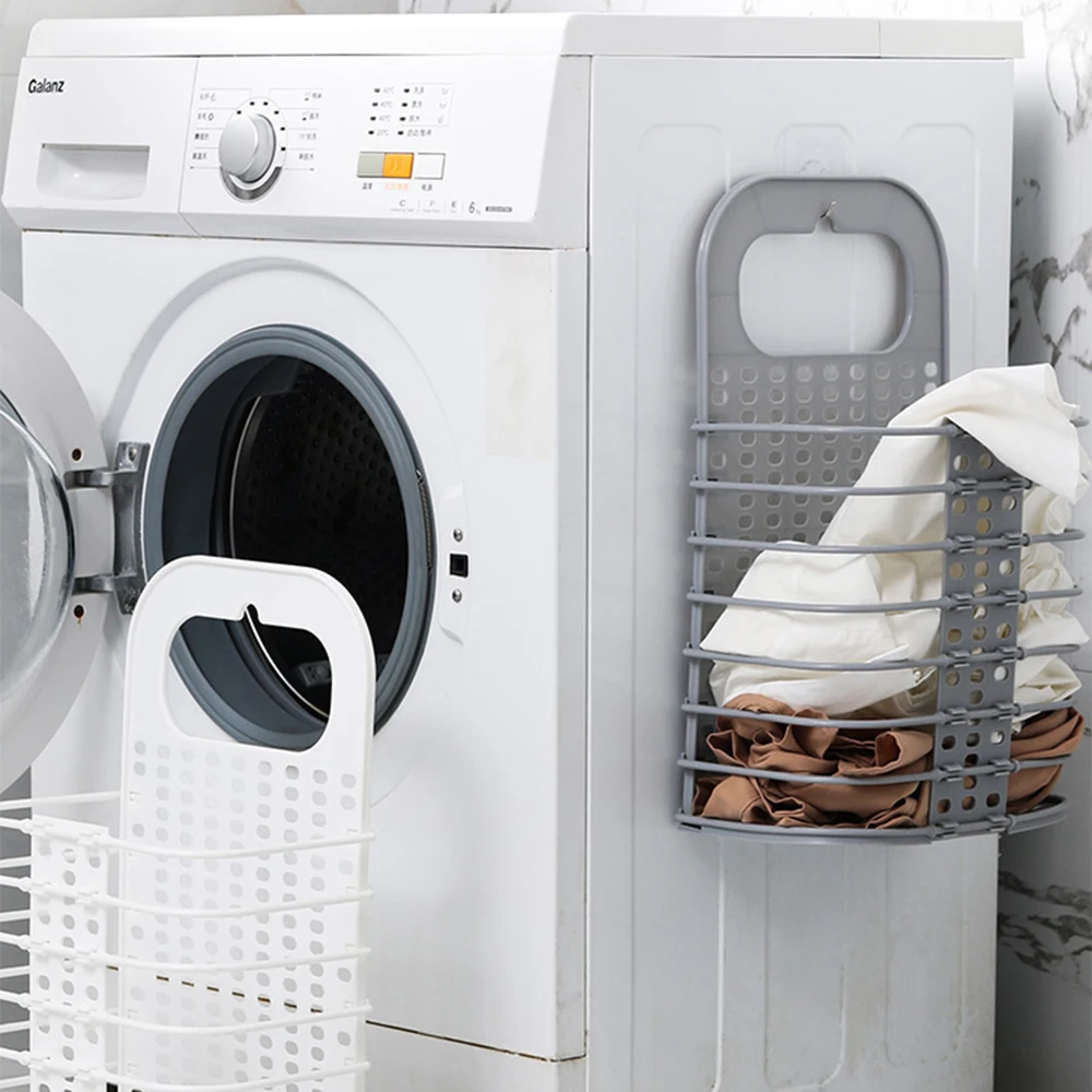 Грязной одежды и корзина для хранения мелочей настенная подвесная складной