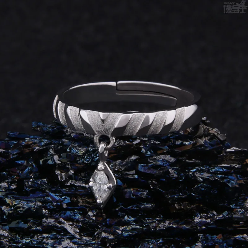 Ускоритель S925 кольцо стерлинговоe серебряное аниме Кольца для пальцев