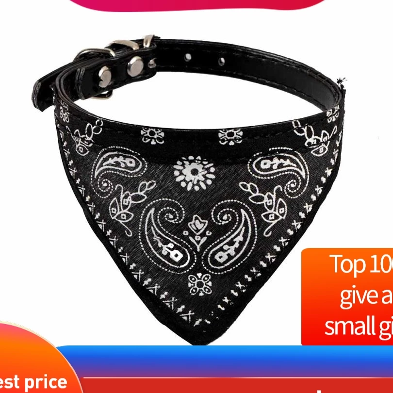 Набор милых регулируемых шарфов для собак щенков кошек бандана ошейник