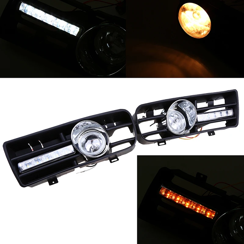 POSSBAY галогенные/светодиодный передний бампер автомобиля туман светильник для VW