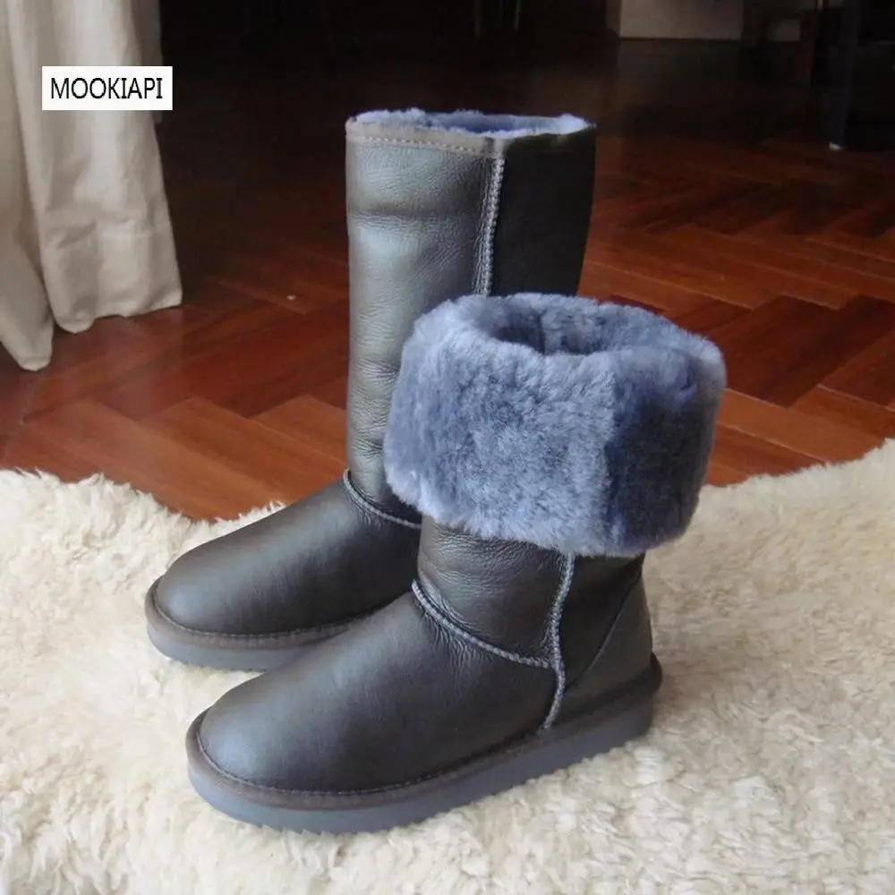 В 2019 Австралии высокого качества Женская обувь на высоком толстом каблуке