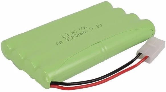 

( H Model ) 9.6v 2800mah NiMH Battery For Rc toy Car Tanks Trains Robot Boat Gun Ni-MH AA 2400mah 9.6v Rechargeable Battery 1Pcs