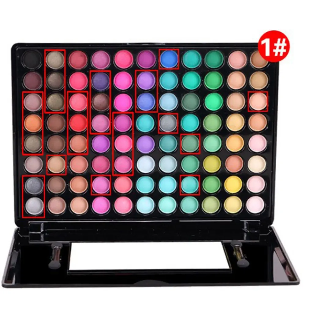 

Natural Convenient Cosmetics Matte Pearlescent Makeup Pan Smokey Makeup Commuter Makeup Stage Makeup