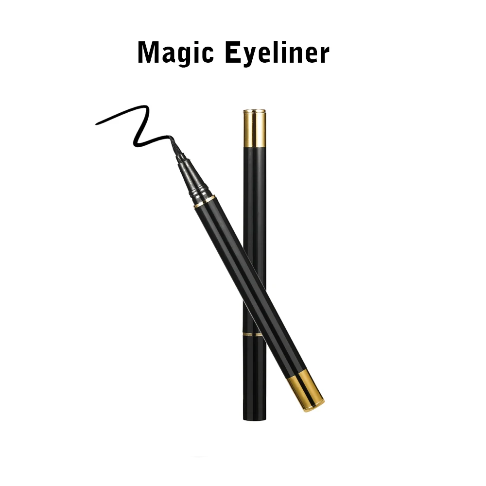 New Product magic nano-technology eyelashes Eyeliner Glue Pen Self Adhesive Eyeliner For Eyelash