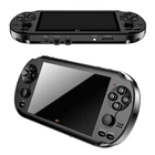 Игровая консоль X1 для PSP, 4,3 дюйма, ностальгическая Классическая игровая консоль с двойным встряхиванием, 8 ГБ, 10000 встроенных игр, 8163264 бит