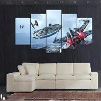 movie poster star posters and prints living room 5 piece wall art panels modern decoration canvas painting of bedroom