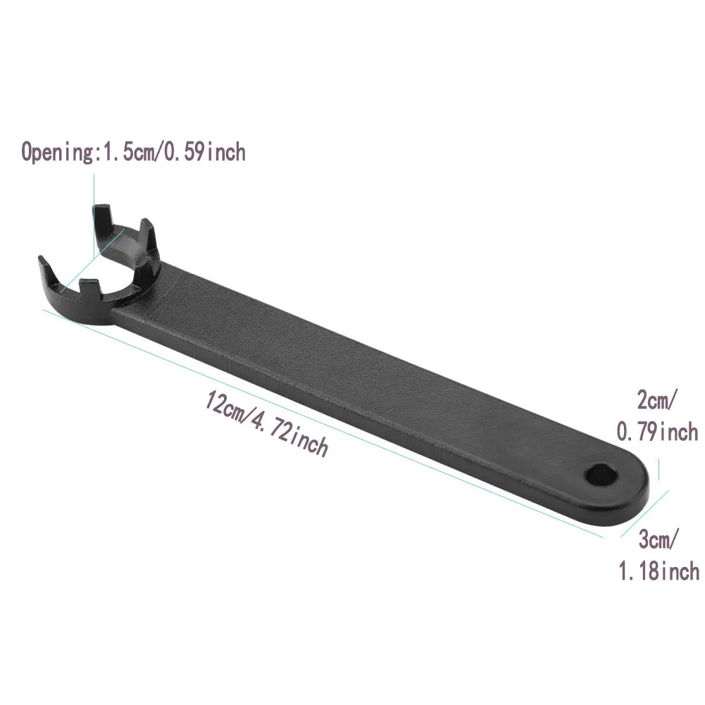 

ER16M Collet Chuck Spanner Wrench Nut Series CNC Milling Machine ER-Wrench Spanner 15mm Opening For CNC Milling Machine Lathe