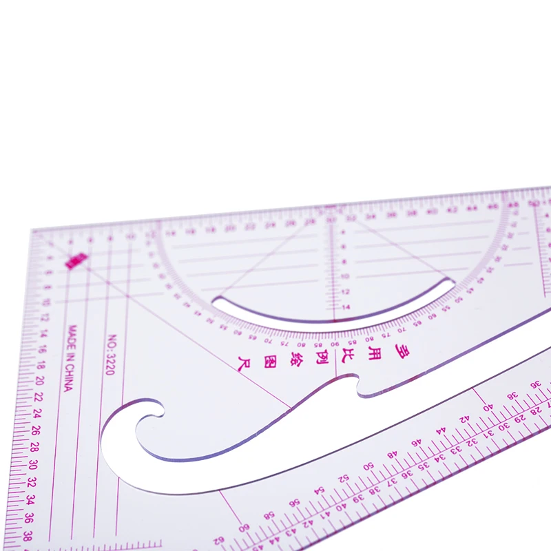Французская изогнутая линейка Nonvor Метрическая для шитья изготовление образцов