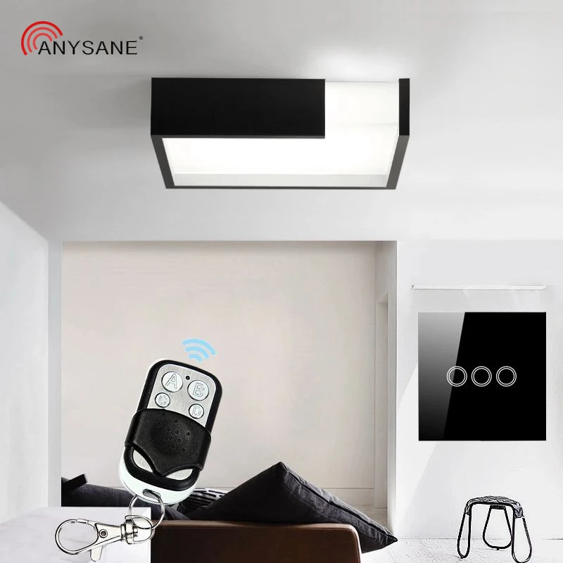 New Wireless remote control rf 433 Mhz wireless wall mount switch touch light outlet smart with emitter EU | Электроника