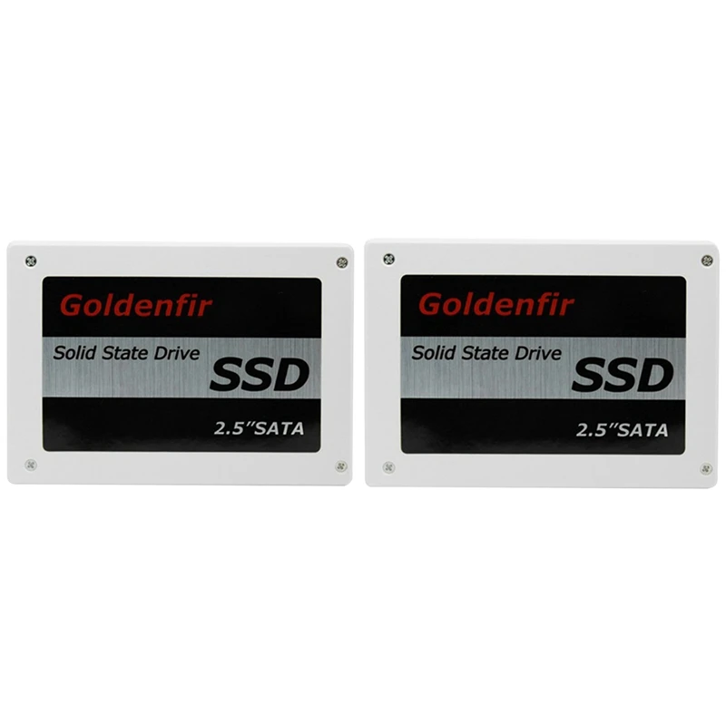 

Goldenfir 2 шт. SSD 2,5 жесткий диск твердотельные диски 2,5 дюйма внутренний SSD, 128 ГБ и 240 ГБ