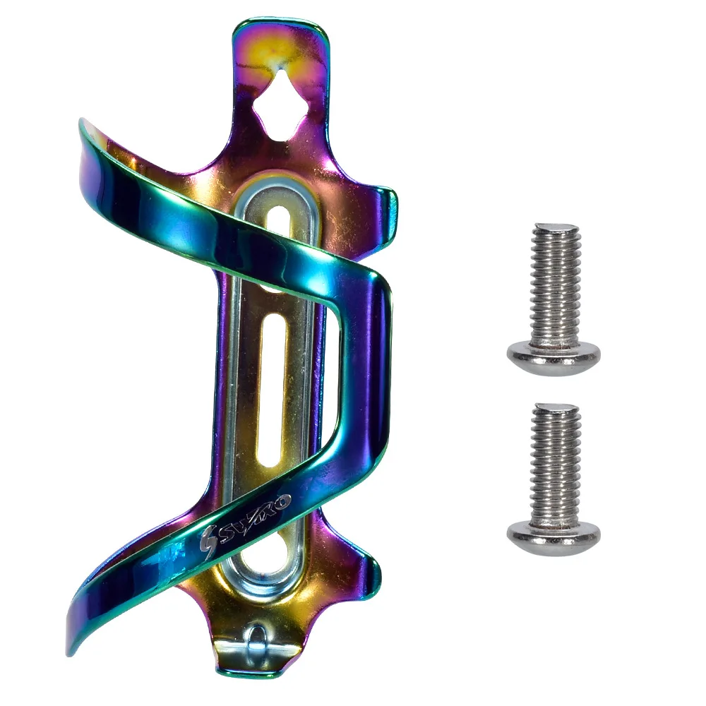 MTB дорожный велосипед красочный держатель бутылки воды алюминиевый сплав