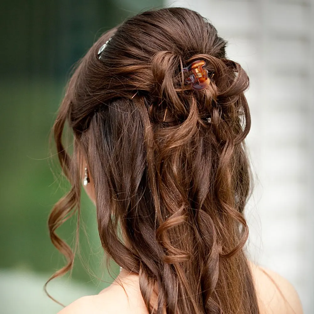 

48 Pcs Mini Clips for Girls and WomenBlack and Brown)