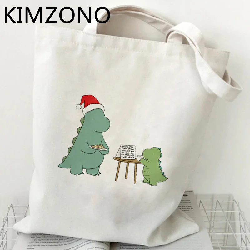 

Dinosaur shopping bag shopping canvas eco shopper bolsas de tela cotton bag bolsa compra tote net bolsas ecologicas sacolas
