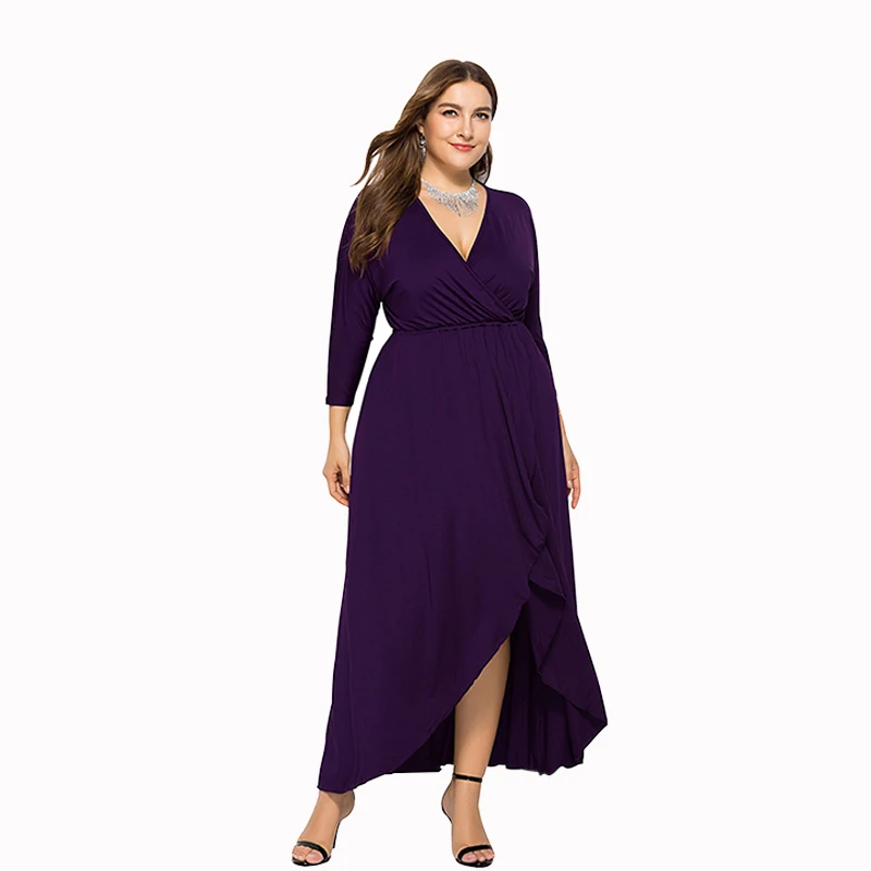 

Women Batwing Long Sleeve V Neck Pleated Loose Casual Party Prom Ceremony Cocktail Big Swing Dress