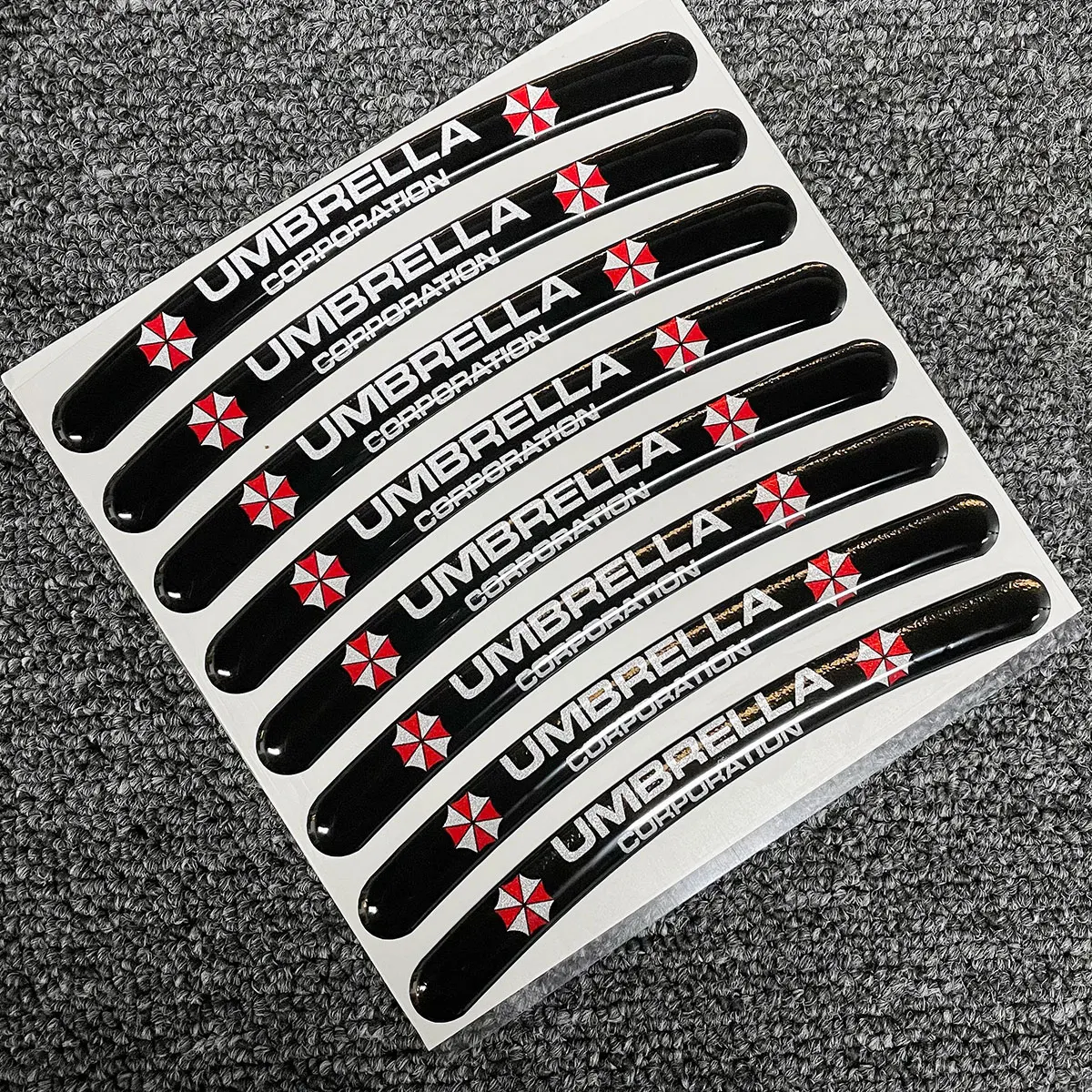 8 шт./лот 3D гелевая полоса обода колеса для мотоцикла Yoshimura наклейка на автомобиль