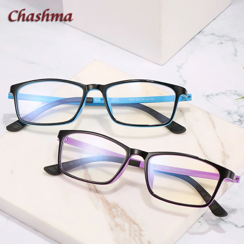 

Men TR90 Frame Optical Eyewear Prescription Glasses Women Light Weight Spectacles for Teens