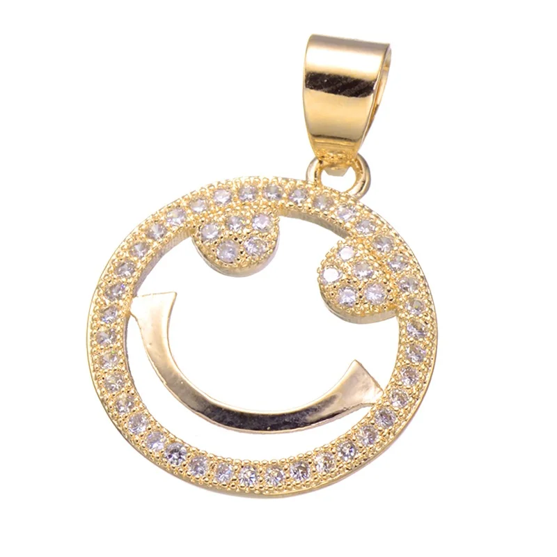 Gold Juya DIY Ювелирные компоненты золото/серебро/розовое золото медальон сердце ключ Подвески и кулоны, аксессуары для женщин модные ювелирные изделия - Окраска металла: Gold