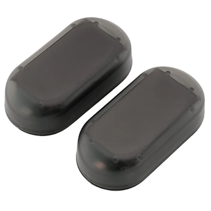 

2 шт., Автомобильная сигнализация на солнечной батарее, синяя и красная