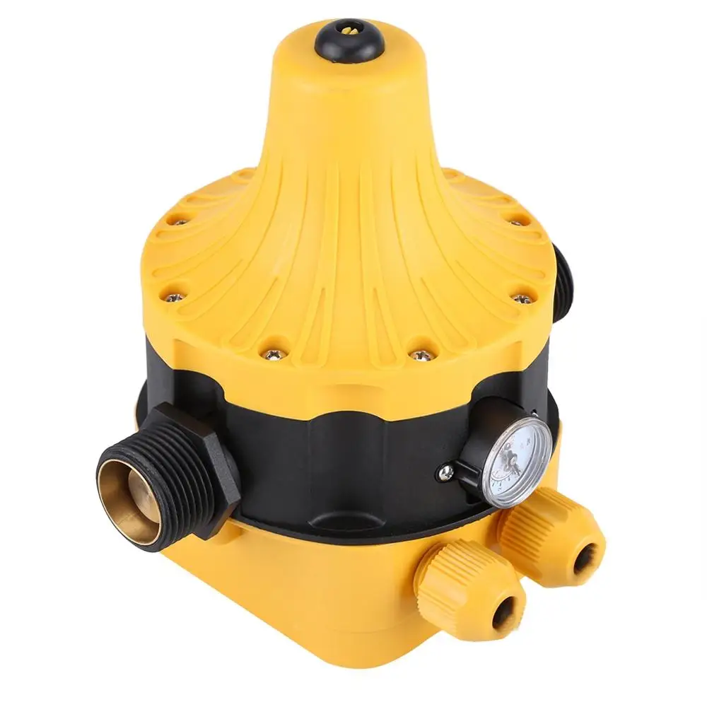 Автоматический водяной насос электрический с манометром для водяного